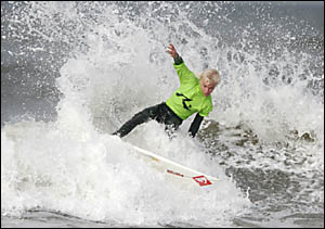 HOT FAVOURITE: Byron Bay surfer Garrett Parkes. HOT FAVOURITE: Byron Bay surfer Garrett Parkes.