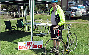 PEDDLING BETTER HEALTH: Simon Clough says Lismore needs better bike infrastructure. PEDDLING BETTER HEALTH: Simon Clough says Lismore needs better bike infrastructure.