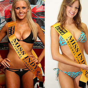 Nicole Bott (left) and Danielle Voller (right) will both be representing the Coast at the Bartercard Miss Indy contest on the Gold Coast. Nicole Bott (left) and Danielle Voller (right) will both be representing the Coast at the Bartercard Miss Indy contest on the Gold Coast.