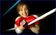 READY TO FIGHT: Gladstone boxer Emma Carruthers would love to step into an Olympic boxing ring. READY TO FIGHT: Gladstone boxer Emma Carruthers would love to step into an Olympic boxing ring.