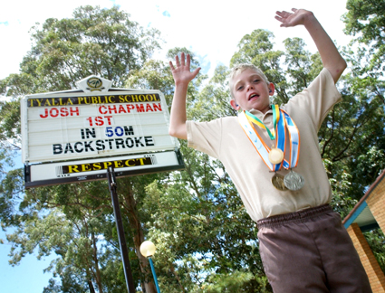 Josh Chapman is breaking more records. Josh Chapman is breaking more records.