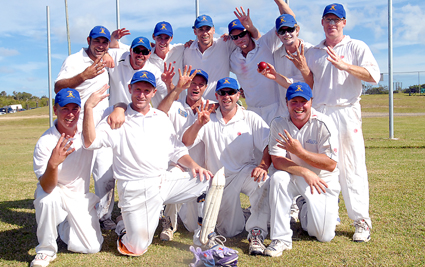 Victors . . . Sawtell won the Northern Districts cricket competition at the weekend. Victors . . . Sawtell won the Northern Districts cricket competition at the weekend.