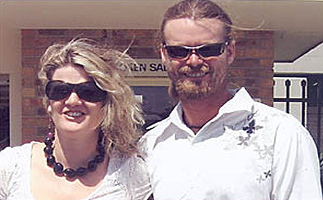 Tania and Glenn Hull. Tania and Glenn Hull.