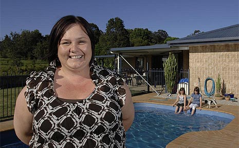 Leisa McDonald, of Goonellabah, with her daughters Phoebe (left), 7, and Gabriella, 9. Leisa McDonald, of Goonellabah, with her daughters Phoebe (left), 7, and Gabriella, 9.