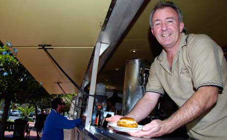 Greg Jeromson has decided to put the Lismore Pie Cart on the market. Greg Jeromson has decided to put the Lismore Pie Cart on the market.