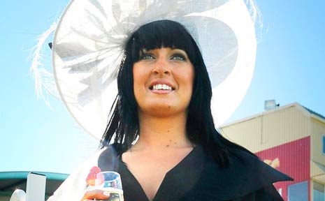 Face of the Race winner for 2008, Polly Dai-Bon, is getting ready for a big day of celebrating the Melbourne Cup. Face of the Race winner for 2008, Polly Dai-Bon, is getting ready for a big day of celebrating the Melbourne Cup.