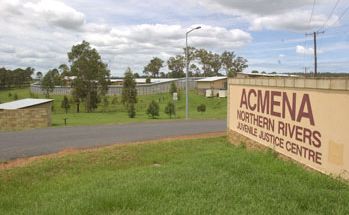 The Acmena juvenile justice detention centre. The Acmena juvenile justice detention centre.