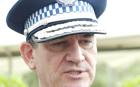 SAFER COMMUNITIES: NSW Police Commissioner Andrew Scipione at Lismore Police Station. SAFER COMMUNITIES: NSW Police Commissioner Andrew Scipione at Lismore Police Station.