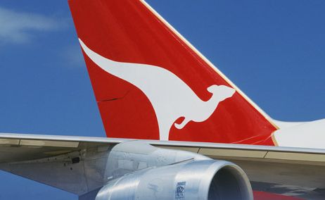 QANTAS planes are finally back in the air. QANTAS planes are finally back in the air.