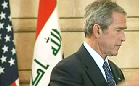 US President George W Bush US President George W Bush
