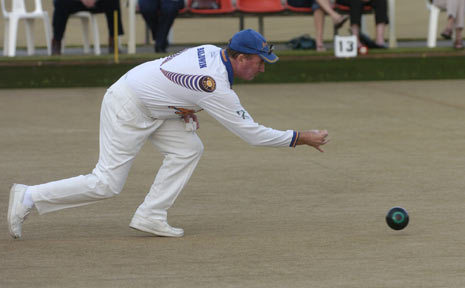 DEFENDING CHAMP: Brian Baldwin in action at Ballina. DEFENDING CHAMP: Brian Baldwin in action at Ballina.
