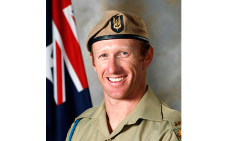 Trooper Mark Donaldson before he was awarded the VC. Trooper Mark Donaldson before he was awarded the VC.