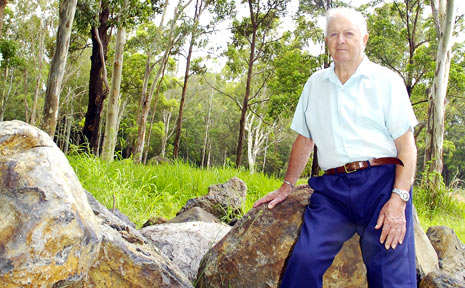 John Gough’s mother-in-law was the first person to be buried in Lismore’s new bush cemetery. The Wollongbar man and his family preferred the natural bush setting over more traditional sites provided in the lawn cemetery. John Gough’s mother-in-law was the first person to be buried in Lismore’s new bush cemetery. The Wollongbar man and his family preferred the natural bush setting over more traditional sites provided in the lawn cemetery.
