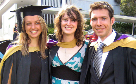 Nikki Jeffery, Stephanie Francis and Tim Eviston graduate from the Coffs Harbour Rural Clinical School top of the class. Nikki Jeffery, Stephanie Francis and Tim Eviston graduate from the Coffs Harbour Rural Clinical School top of the class.