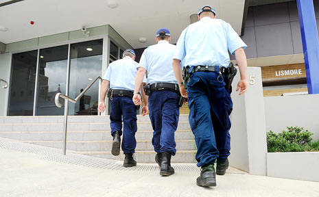 STRETCHED THIN: Police union figures show local police are down about 35 officers a day because of sickness. STRETCHED THIN: Police union figures show local police are down about 35 officers a day because of sickness.