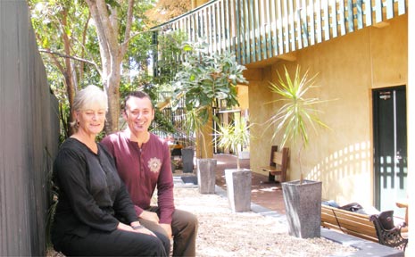 New Community centre executive officer, Paul Spooner with centre president, Jani Collins. New Community centre executive officer, Paul Spooner with centre president, Jani Collins.