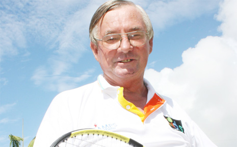 Bill McDonald . . . has been coaching young tennis players for 30 years. Bill McDonald . . . has been coaching young tennis players for 30 years.
