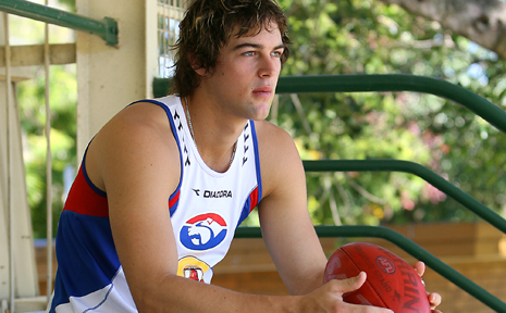 READY TO BARK: Local AFL product and young Bulldogs star Paul O’Shea returns to his former stomping ground at the Rockhampton Cricket Grounds this week. READY TO BARK: Local AFL product and young Bulldogs star Paul O’Shea returns to his former stomping ground at the Rockhampton Cricket Grounds this week.