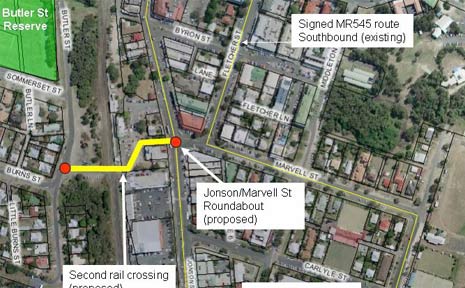 The map released last week by Byron Shire Council. The map released last week by Byron Shire Council.