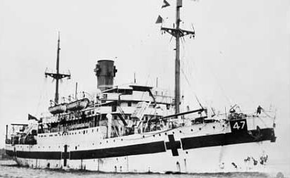 Side of the Centaurm, which was torpedoed by a Japanese submarine on May 14, 1943 in waters off the Sunshine Coast, and killing most people on board. Photo: Courtesy of the Australian War Memorial Side of the Centaurm, which was torpedoed by a Japanese submarine on May 14, 1943 in waters off the Sunshine Coast, and killing most people on board. Photo: Courtesy of the Australian War Memorial
