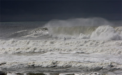 Surfers made the most of the big swell off Maroochydore Beach. Surfers made the most of the big swell off Maroochydore Beach.