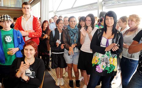 YOUTHFUL VOICE: Some of the high school, TAFE and ACE students who attended the youth bullying forum at Wollongbar TAFE on Wednesday. YOUTHFUL VOICE: Some of the high school, TAFE and ACE students who attended the youth bullying forum at Wollongbar TAFE on Wednesday.