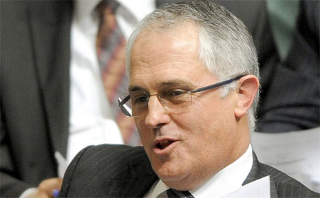 Federal Opposition leader Malcolm Turnbull. Federal Opposition leader Malcolm Turnbull.