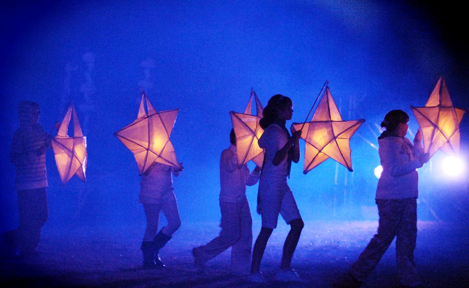 A peformance at the Lismore Lantern Parade. A peformance at the Lismore Lantern Parade.