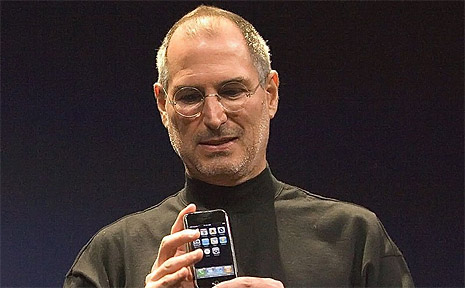 Apple co-founder and CEO Steve Jobs. Apple co-founder and CEO Steve Jobs.
