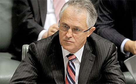 Communications Minister Malcolm Turnbull Communications Minister Malcolm Turnbull