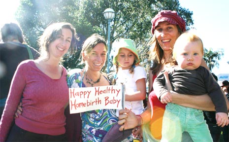 PICTURED at the rally are Kylie Deltondo with 10-month-old Chia (right), Steffi Kwiatkista and daughter Lani, 6, and Rachel Stone, all from Mullumbimby. PICTURED at the rally are Kylie Deltondo with 10-month-old Chia (right), Steffi Kwiatkista and daughter Lani, 6, and Rachel Stone, all from Mullumbimby.