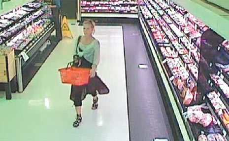 Police arrested this 30-year-old woman after the publication of this CCTV image. Police arrested this 30-year-old woman after the publication of this CCTV image.