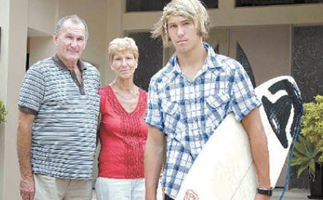 Kyle, pictured with his grandparents, says his experience on Channel Seven's World's Strictest Parents did little to change him...but he did get a free trip. Kyle, pictured with his grandparents, says his experience on Channel Seven's World's Strictest Parents did little to change him...but he did get a free trip.