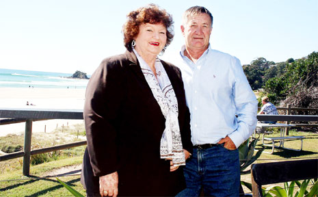 After 31 years of living at ‘the best spot in Australia’, Allan and Cynthia Kirk are leaving Byron Bay’s prime Clarks Beach Holiday Park, which they have managed since October 1978. After 31 years of living at ‘the best spot in Australia’, Allan and Cynthia Kirk are leaving Byron Bay’s prime Clarks Beach Holiday Park, which they have managed since October 1978.