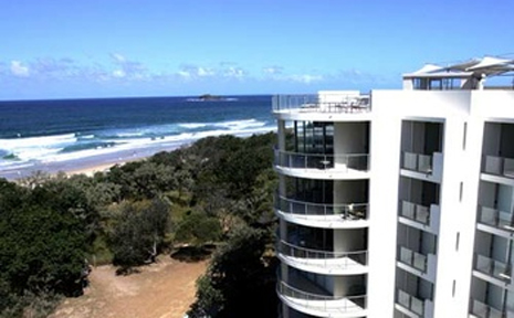 Top Views: Josh Hunt is believed to be selling his estimated $4m Surfair Resort penthouse with views over Marcoola Beach. Top Views: Josh Hunt is believed to be selling his estimated $4m Surfair Resort penthouse with views over Marcoola Beach.
