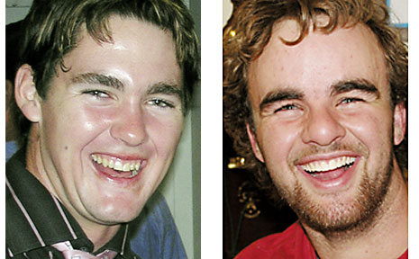 Marcus MacDonald (left) and Jamie McNulty Marcus MacDonald (left) and Jamie McNulty