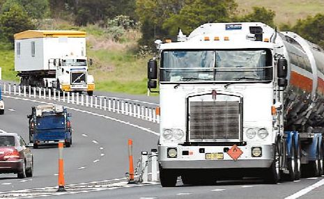 A Queensland government plan aims to reduce the number of trucks on the roads A Queensland government plan aims to reduce the number of trucks on the roads