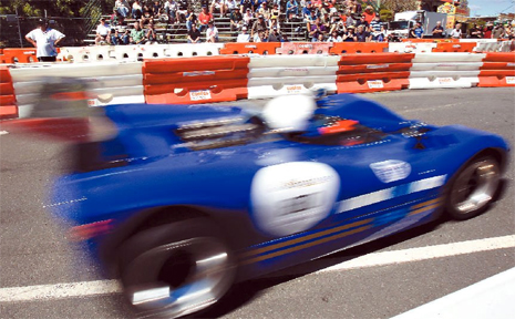 NIGEL TAIT drives by in style in a 1969 Matich Sr4. NIGEL TAIT drives by in style in a 1969 Matich Sr4.