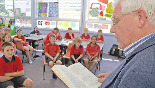 Alan Bruce reading from Alan Bruce reading from