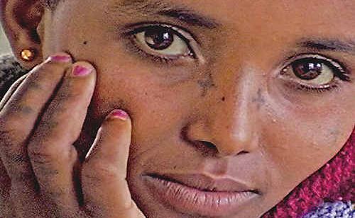 Ethiopian woman Wubete features in the documentary Ethiopian woman Wubete features in the documentary