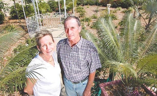 Gracemere's Mary and Ian McKenzie won grand champion garden on Saturday in the 2009 Regional Garden Competition. Gracemere's Mary and Ian McKenzie won grand champion garden on Saturday in the 2009 Regional Garden Competition.