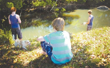 The boys who found $100,000 cash at Tuntable Creek have been sent away from home as national media descends on the area. The boys who found $100,000 cash at Tuntable Creek have been sent away from home as national media descends on the area.