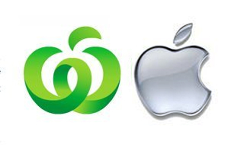 Too similar? Apple has launched legal action against supermarket chain Woolworths over similarities between their logos. Too similar? Apple has launched legal action against supermarket chain Woolworths over similarities between their logos.