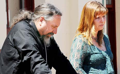 AT ODDS: Justine Kelly, the mother of Alex Wildman, and Pastor Gary Dronfield outside the Ballina Courthouse yesterday. AT ODDS: Justine Kelly, the mother of Alex Wildman, and Pastor Gary Dronfield outside the Ballina Courthouse yesterday.