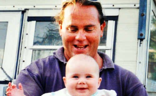 Martin Burkett with his niece Alarnah McKee. Martin Burkett with his niece Alarnah McKee.