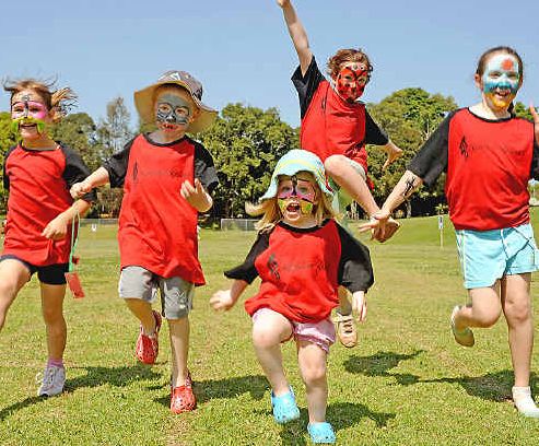 Gearing up for the Run for Relief next Saturday in Ballina are (l-r) Sarah Gray, Liam and Sophie Parker, and Charlotte and Emily Nunn. (Photo by Brenden Allen.) Gearing up for the Run for Relief next Saturday in Ballina are (l-r) Sarah Gray, Liam and Sophie Parker, and Charlotte and Emily Nunn. (Photo by Brenden Allen.)