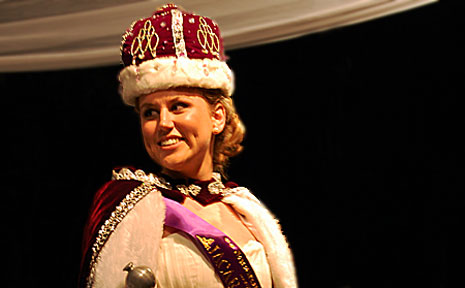 Mackenzie Harvison is lost for words after being crowned the 2009 Grafton Jacaranda Queen. Mackenzie Harvison is lost for words after being crowned the 2009 Grafton Jacaranda Queen.