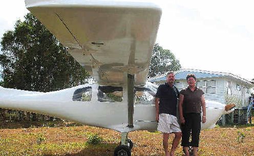 Howard and Margaret Boyle are just waiting on the radio and registration to be organised this week before their Jabiru takes to the air. Howard and Margaret Boyle are just waiting on the radio and registration to be organised this week before their Jabiru takes to the air.