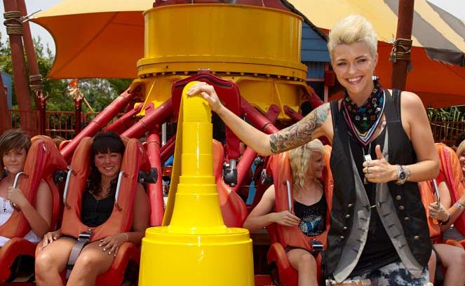Ruby Rose was at Dreamworld today to announce the brand new MTV Plugs into Dreamworld Summer Series. Ruby Rose was at Dreamworld today to announce the brand new MTV Plugs into Dreamworld Summer Series.