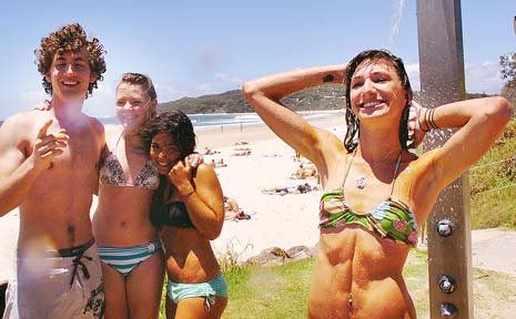 Police are expecting an additional 20,000 visitors, mainly young school leavers, to converge on Byron Bay for the official schoolies fortnight, which kicks off on November 20. Police are expecting an additional 20,000 visitors, mainly young school leavers, to converge on Byron Bay for the official schoolies fortnight, which kicks off on November 20.